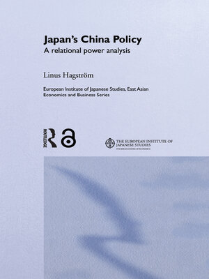 cover image of Japan's China Policy